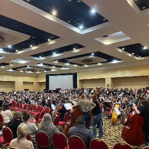 Musicians from all over the state come together to perform.